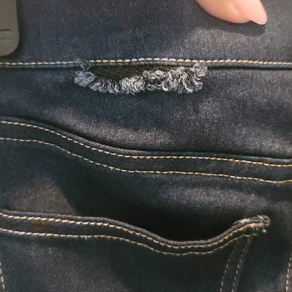 Celebrity Pink Dark Denim Skinny Jeans - Picture 3 of 6